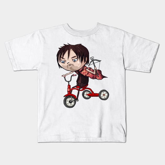 The Bicycling Dead Kids T-Shirt by FangirlQuest